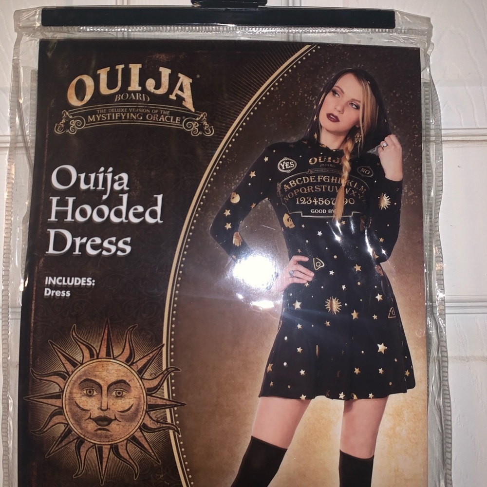 Spirit Halloween Ouija Board Hooded Dress